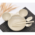 4-κομμάτια Minnie ποντίκι σχήμα μωρό σκεύος